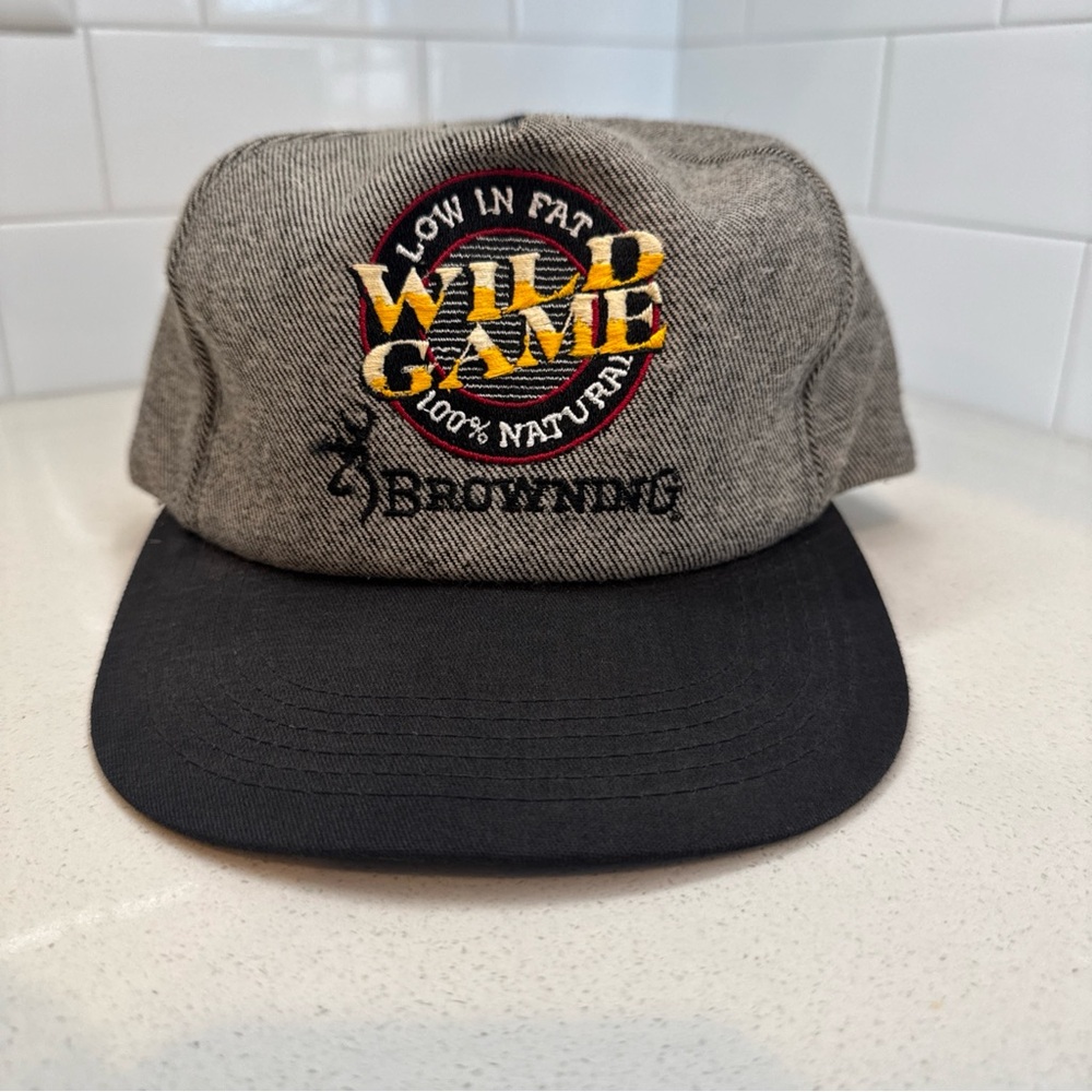 Browning Gray and Black Wild Game Hat